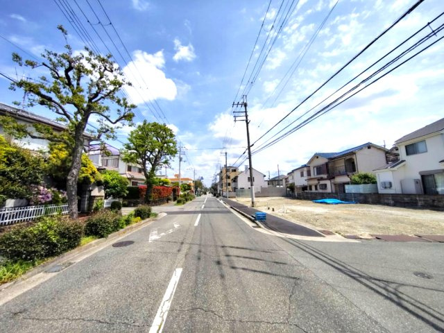 堀池5丁目　土地の前面道路含む現地写真