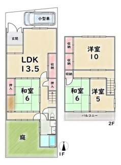 【間取り】 | 西京区桂千代原町