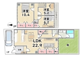 【外観】 | 西京区桂千代原町