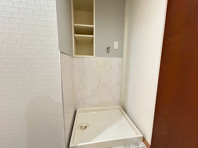 駅近タワーマンション☆３ＬＤＫ☆リフォーム完了で即入居ＯＫ☆ファーストタワー大津ＭＡＲＹのその他|洗濯機置き場