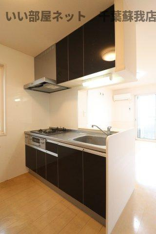 ピーノフォーリア弐番館のキッチン|使いやすいキッチンです