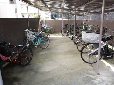 【駐輪場】 | 南円明寺ヶ丘団地8棟
