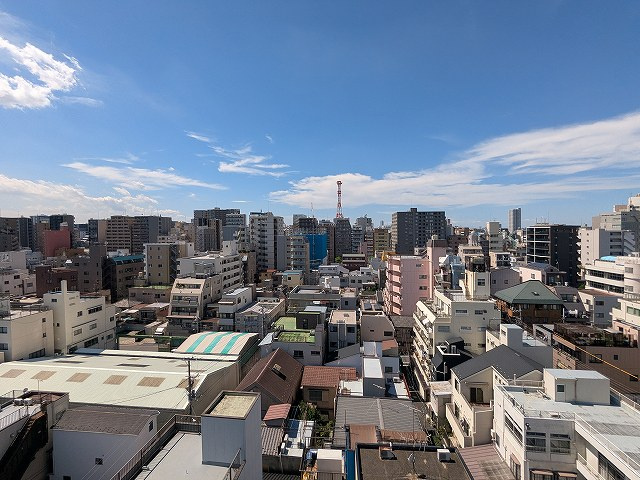 ニド三ノ輪の設備|10F、日当り眺望良好です