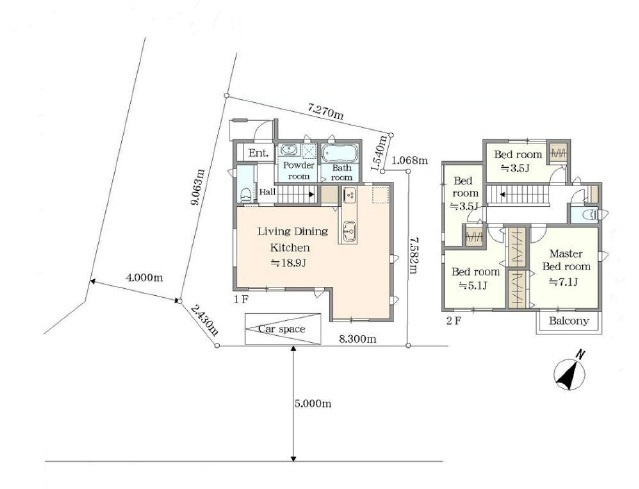 【間取り】の画像