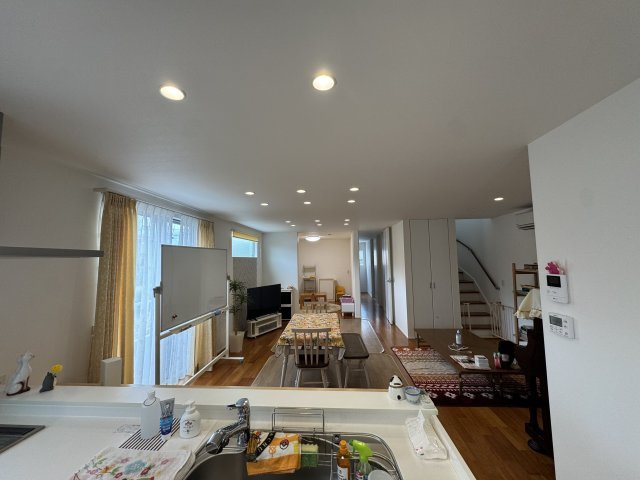 -三丁目不動産-　本庄市柏1丁目　注文住宅　オール電化のキッチン