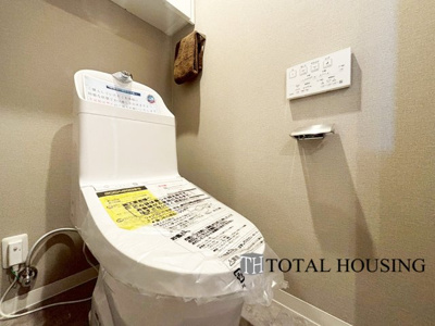 【トイレ】 | ファミリー豊平 | 温水洗浄機能付きトイレです♪