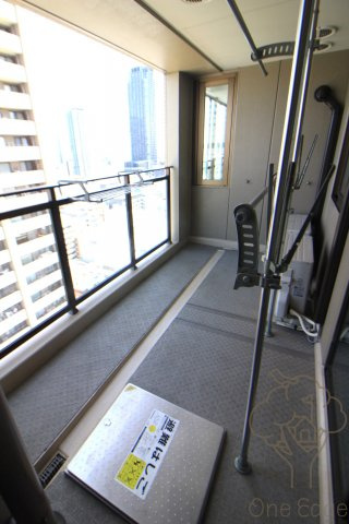 クラッシィタワー淀屋橋のバルコニー