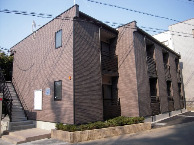 レオネクスト佃の外観|外観は落ち着いています