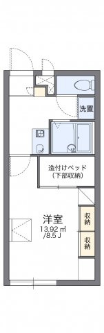 レオパレス柊の間取り