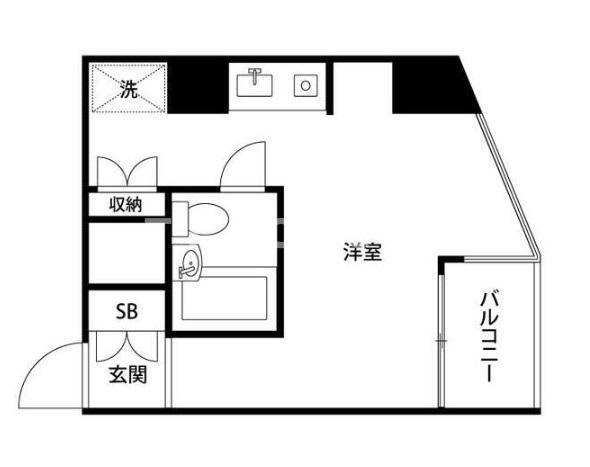 スカイコート西川口第6の間取り
