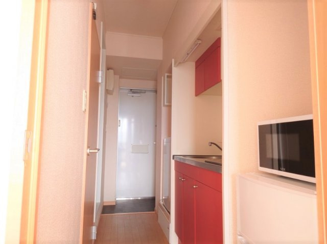 レオパレスグランシャリオの玄関|きれいな玄関です