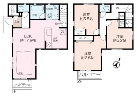 「2沿線×オープンテラス」六角橋中古戸建の画像