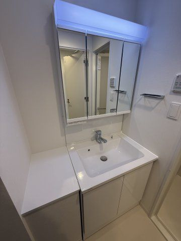 スプランディッド弁天町WESTの洗面所