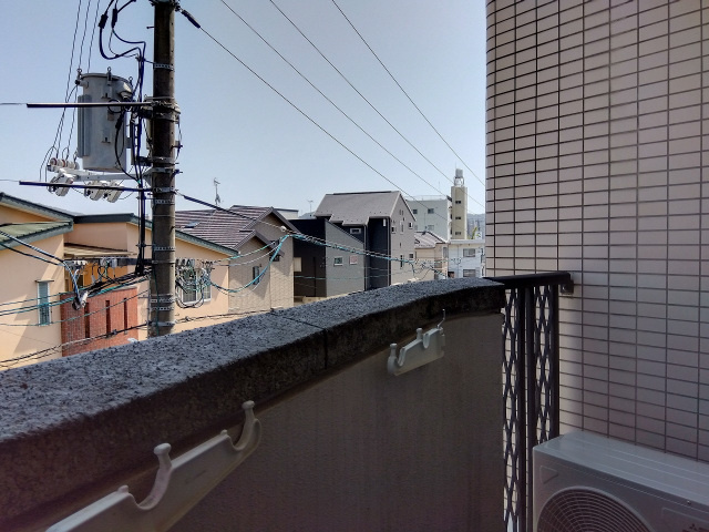 章栄№10のバルコニー