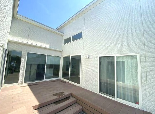 長生郡一宮町東浪見　平家中古戸建のエントランス|平成23年1月築2LDK平家 敷地約125坪バーデキューやドックランが可能です5台可オール電化海近