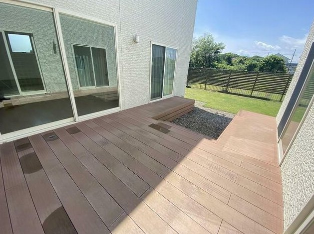 長生郡一宮町東浪見　平家中古戸建のエントランス|平成23年1月築2LDK平家 敷地約125坪バーデキューやドックランが可能です5台可オール電化海近