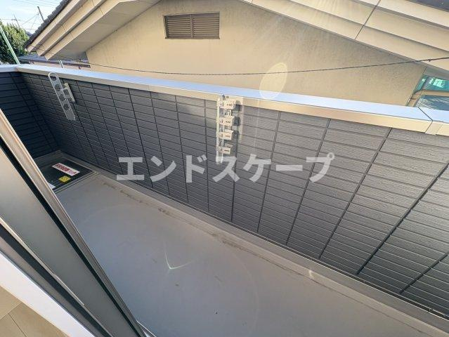 D-ROOM 文京町3丁目のバルコニー|高崎、前橋のお部屋探しはエンドスケープまで！お客様の理想お聞かせ下さい♪