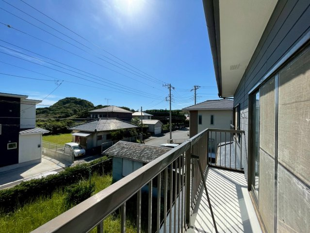 銚子市三崎町１丁目　中古戸建のバルコニー