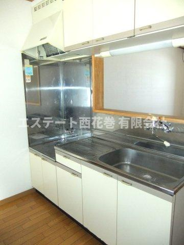 コーポ花輪野のキッチン|キッチン　写真は202号室になります。