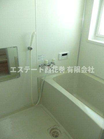 コーポ花輪野の浴室|追焚風呂　写真は202号室になります。