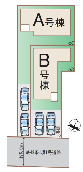 さいたま市北区吉野町二丁目191番　２区画　A号棟