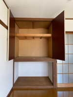 奥行きのある収納