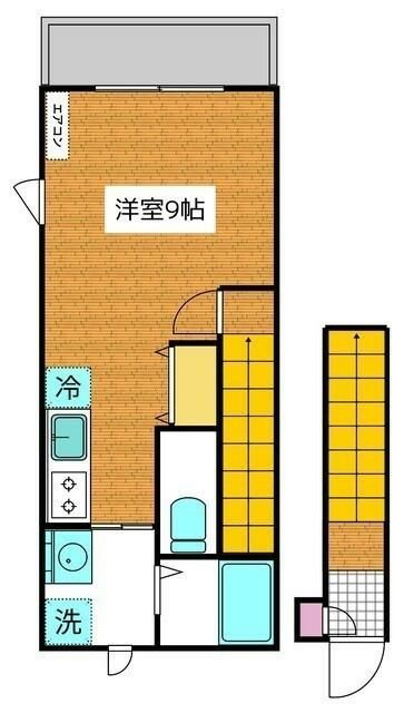ルレーヴ市川の間取り