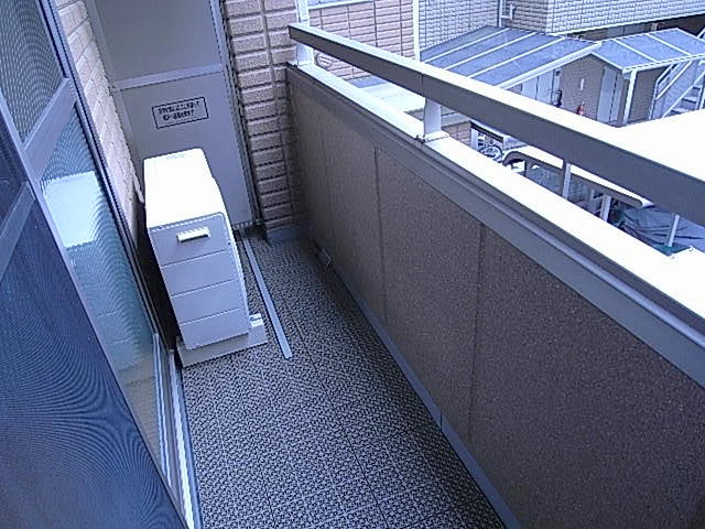 メゾン　ジュピタのバルコニー