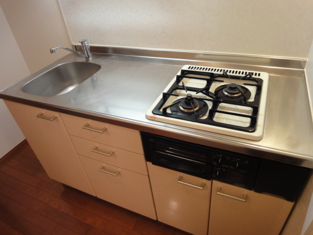 メゾン　ジュピタのキッチン|★ガス2口システムキッチン★