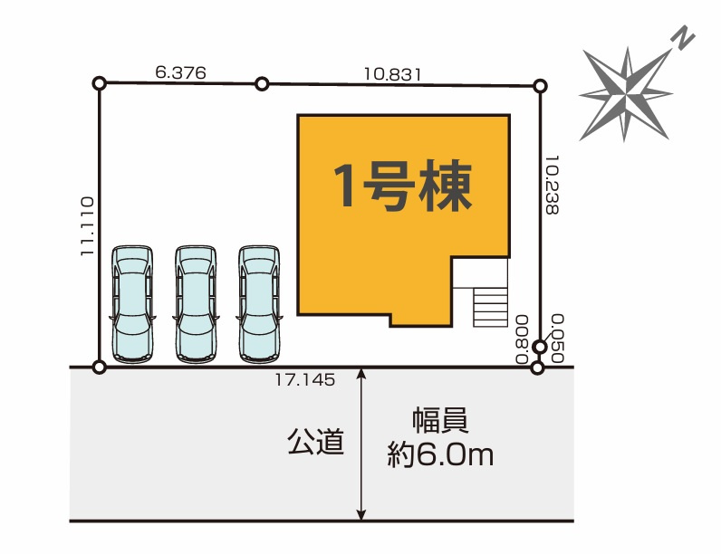 KEIAI TERRACE 所沢市小手指南４期　全１棟の区画図