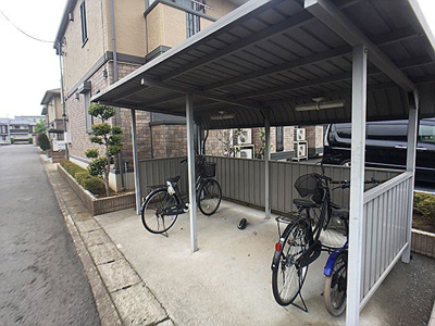 【その他共用部分】 | クロスクローバーⅡ | 駐輪場