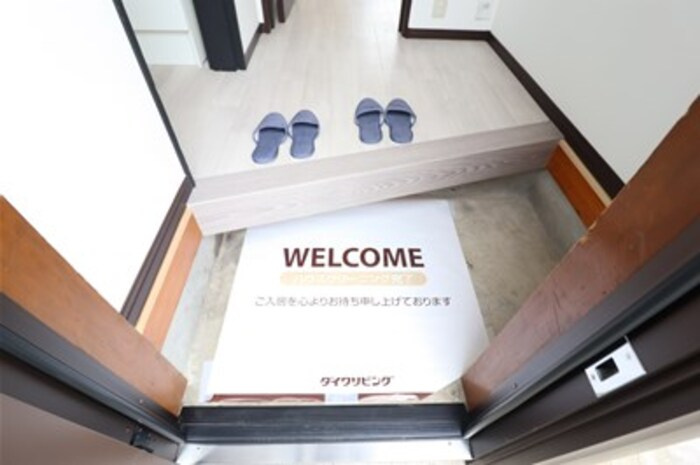 ブルーウェル 2号棟の玄関|玄関