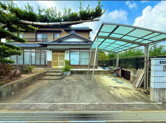 浜名区宮口の前面道路含む現地写真|前面道路は交通量がほとんどありません！畑に囲まれた風情ある地域です♪
