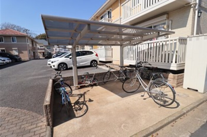 オベルジーヌ Ｂのその他共用部分|駐輪場