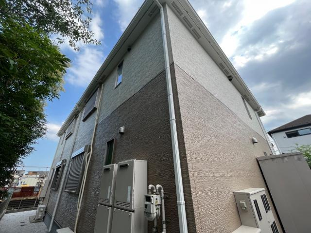 志木市中宗岡５丁目のアパートの外観パース