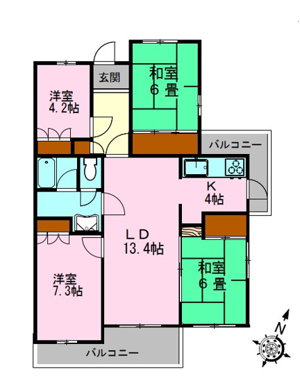apartment 中清戸