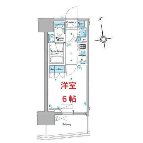 【間取り】 | ルフォンプログレ品川大井
