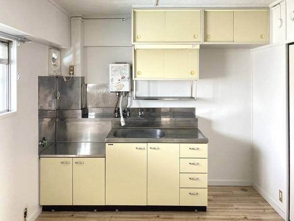 ビレッジハウス勝田2号棟のキッチン|ビレッジハウスの同一物件・同一タイプの間取りの写真です