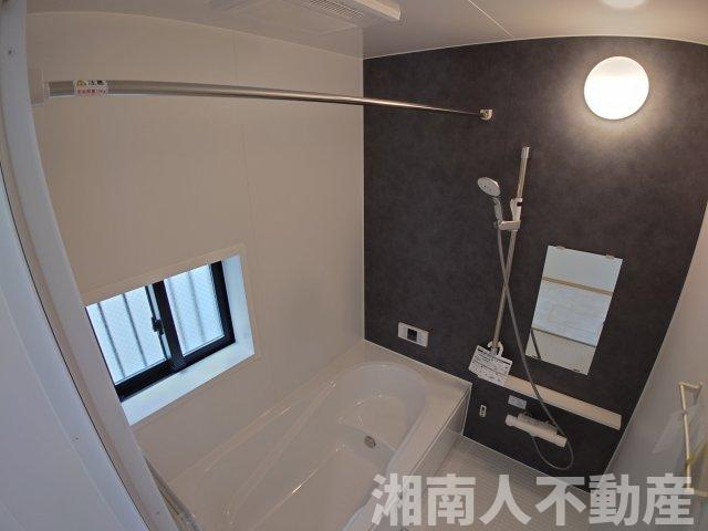 茅ヶ崎市松林２丁目　新築戸建の浴室|コンパクトで使いやすいお風呂です