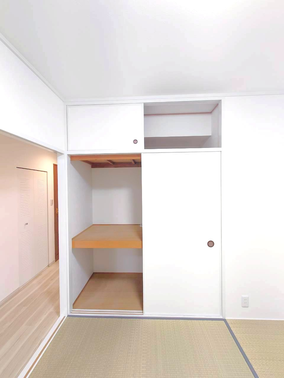 ◆２０２５年５月リフォーム完了のため美室◆陽当り良好の南面バルコニー◆ライオンズマンション宇治の収納|押入れ