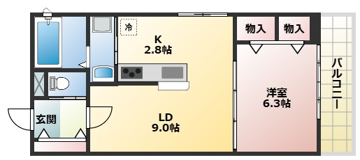 【間取り】 | FIORE