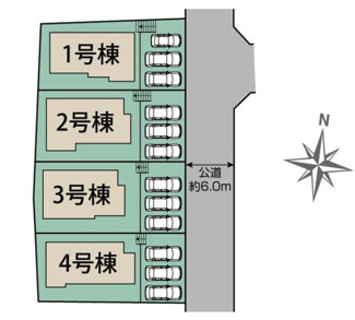  | 【名古屋市名東区梅森坂3丁目3307新築戸建3号棟】✨️仲介手数料無料✨️前山小学校・牧の池中学校