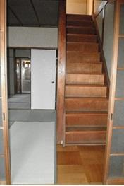 若江本町借家の居間・リビング|和室