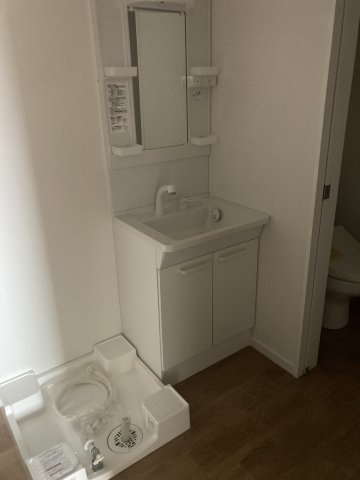 さゆり荘の独立洗面台