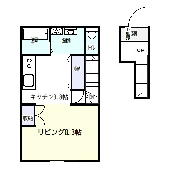 さゆり荘の間取り