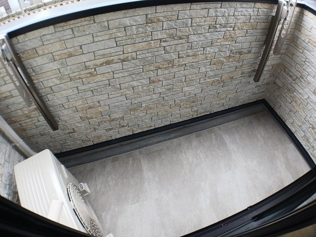 ボード・リヴィエールのバルコニー