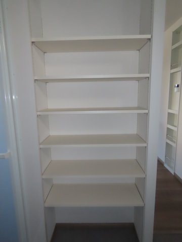 川越市笠幡未入居戸建の設備|可動棚