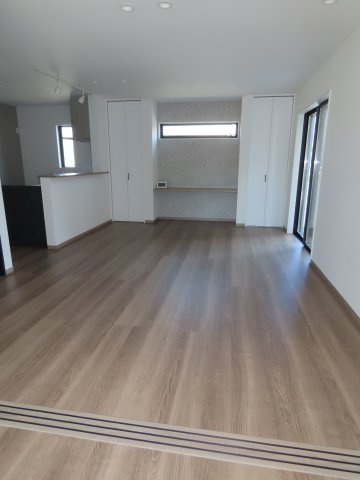 川越市笠幡未入居戸建の居間・リビング