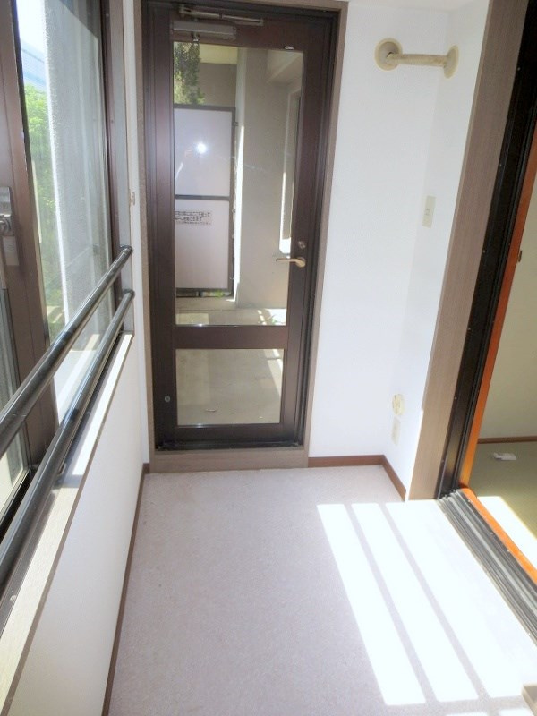 ラミーユ浦和ハイライズファースト・キャッスルのバルコニー|落ち着いた時間を過ごせるバルコニーです