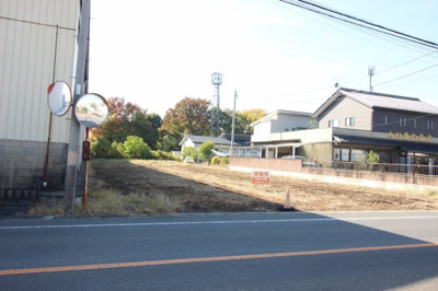 【前面道路含む現地写真】 | 太田市市場町　売土地